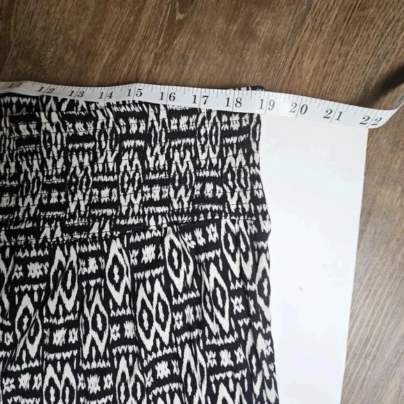 NWT Wonder Limited Morocco‎ black,white tribal palazzo plus side pants - Picture 8 of 12